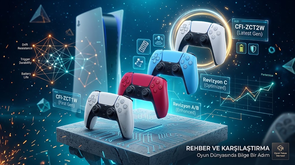 Hangi PS5 Kolu Alınmalı? DualSense Model ve Revizyon Rehberi